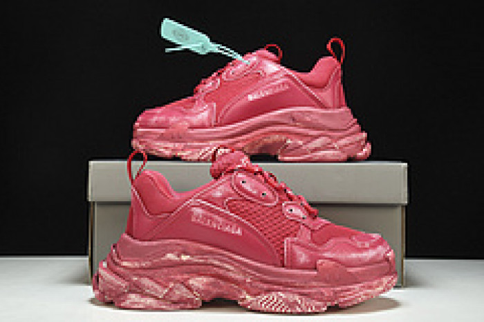 balenga triple s black clear sole btsbcs-024