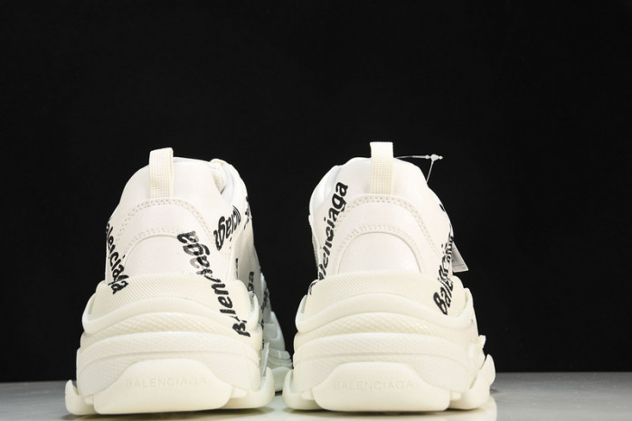 balenga triple s black clear sole btsbcs-026