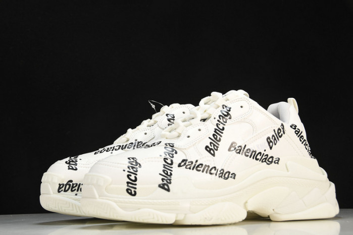 balenga triple s black clear sole btsbcs-026
