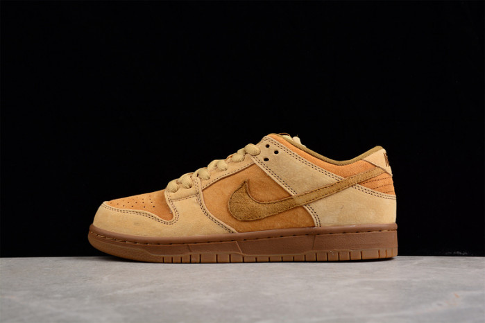 nike sb dunk low pro trd qs "wheat"  883232-700