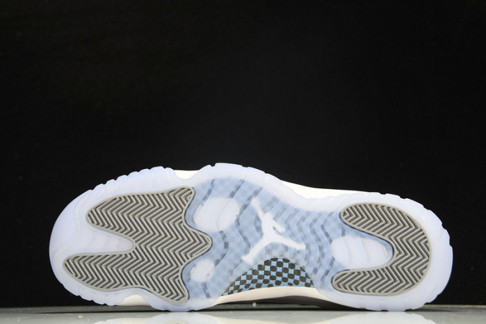jordan 11 retro low “cement grey” av2187-140