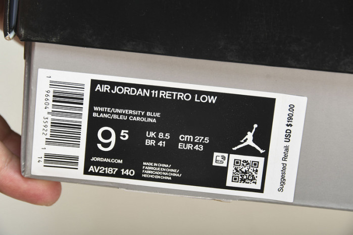 jordan 11 retro low “cement grey” av2187-140