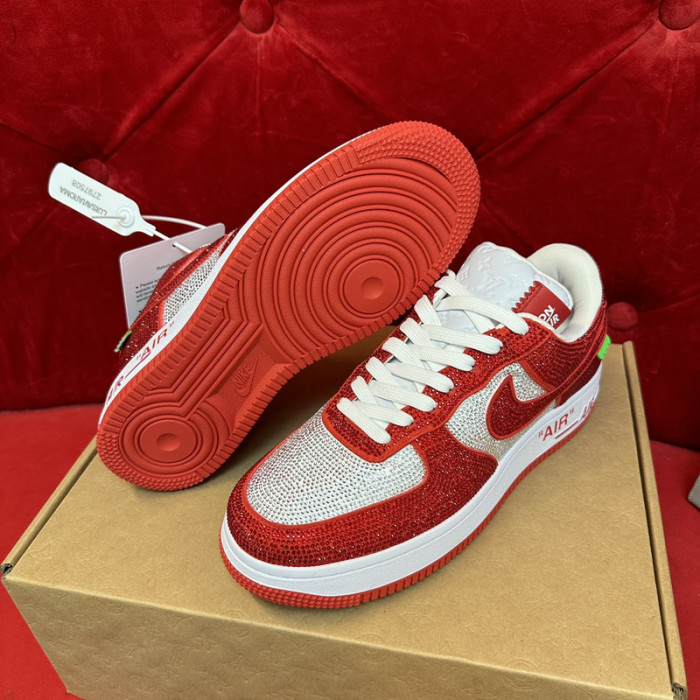 lou vuit sci-fi sneakers& nike air force 1 lvs&naf-006