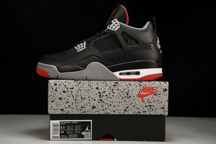 air jordan 4“bred reimagined” fv5029-006