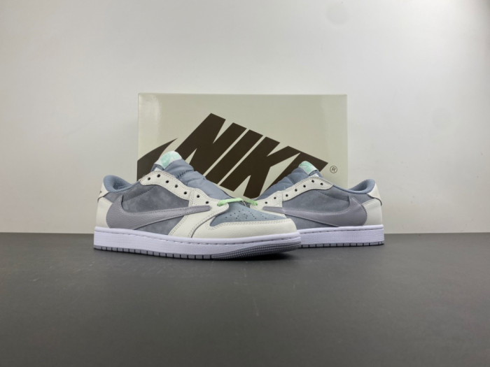 Travis Scott x Air Jordan 1 Low OG "Medium Olive" HQ2004-400