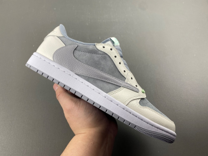 Travis Scott x Air Jordan 1 Low OG "Medium Olive" HQ2004-400