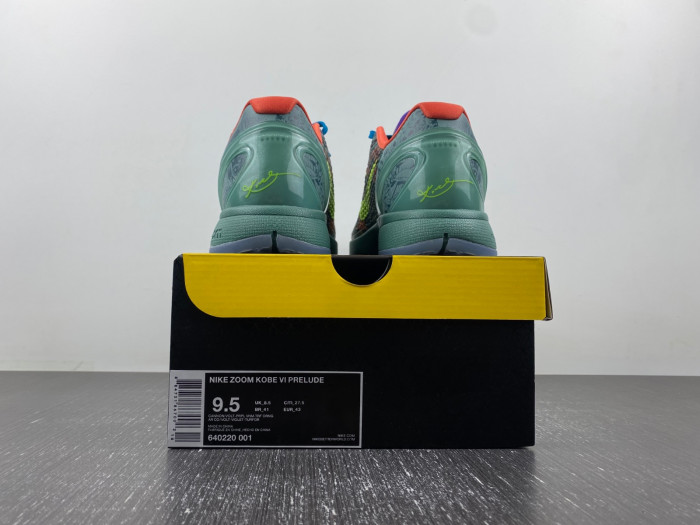 nike zoom kobe 6 640220‑001