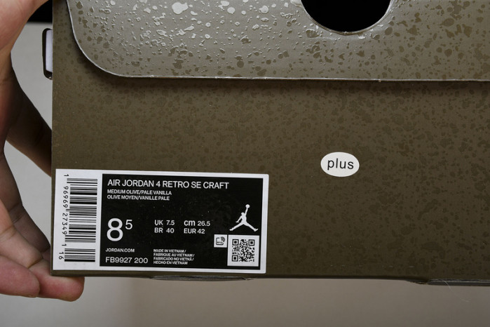 air jordan 4 craft “medium olive” fb9927-200