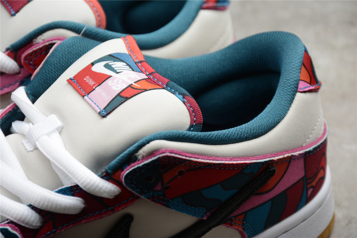 nike sb dunk low pro parra abstract art dh7695-600