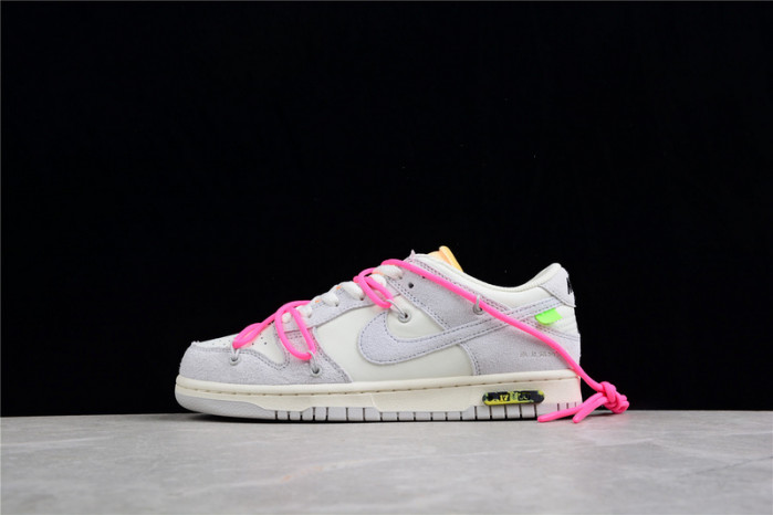 nike dunk low off-white lot 17 - dj0950-117