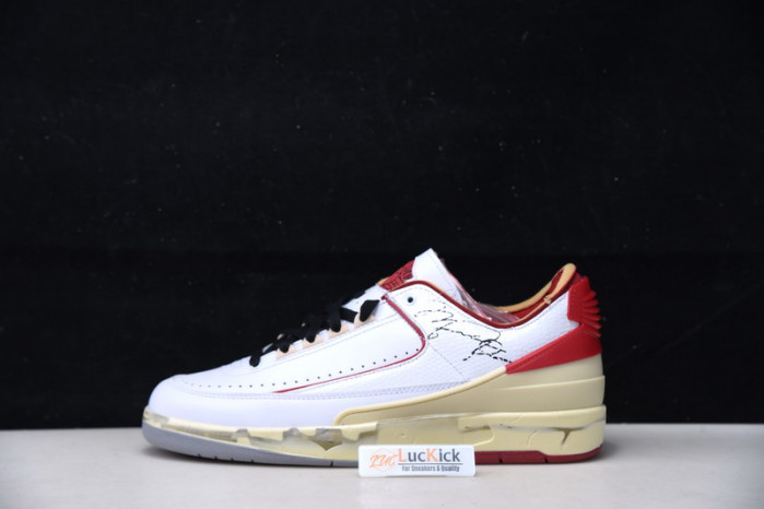 jordan 2 retro low sp ow white red dj4375-106