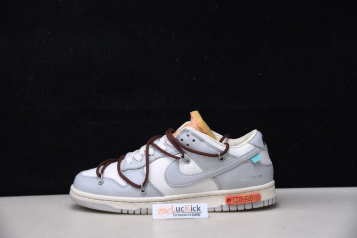 nike dunk low ow ''lot 46 of 50'' - dm1602-102