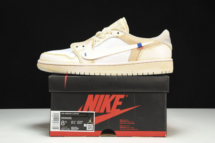 air jordan 1 low cz0775-100