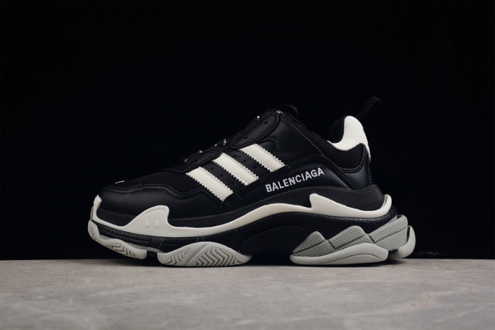 balenga triple s black clear sole  btsbcs-005