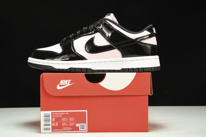 nike sb dunk low "pink black" dj9955-600